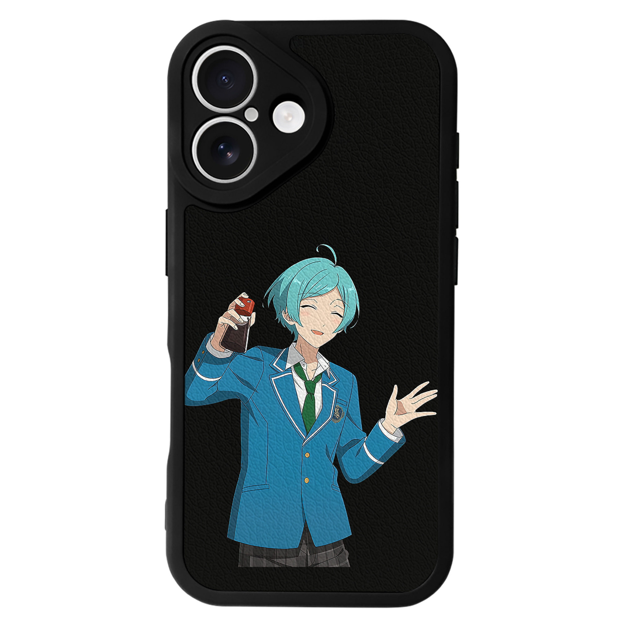 （画像用） あんさんぶるスターズ! Ensemble Stars 【iPhone 16シリーズ対応】シリコンスマホケース（レザー調） 材質：シリコン